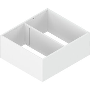AMBIA-LINE rama, do LEGRABOX/MERIVOBOX szuflady z wysokim frontem, stal, od dł.=270 mm, szerokość=242 mm+jedwabiście biały mat