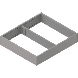 Ramki do szuflady AMBIA-LINE do Legrabox i Merivobox - szary / 24.2x27 cm