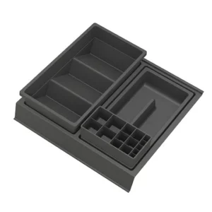 ONDA Line - organizer na kosmetyki, duży/ gł.450/ 308x422x90/ antracyt