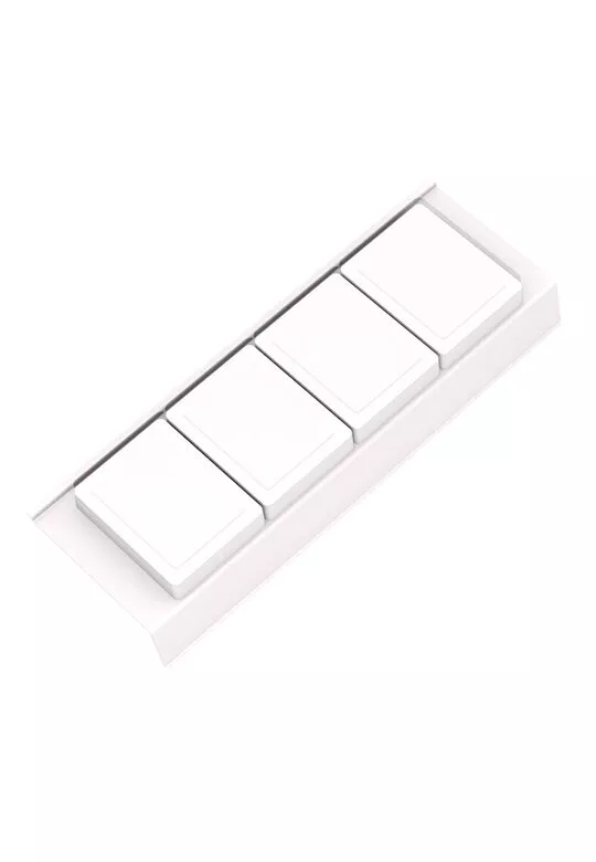 ONDA Line - organizer z pokrywkami, duży/ gł.450/ 146x422x69/ biały