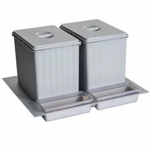 PULLBOY FLEX 600/ wys. 300/ 2x16 zestaw 2 pojemników do szuflady kuchennej, nadaje się pod zlewozmywak