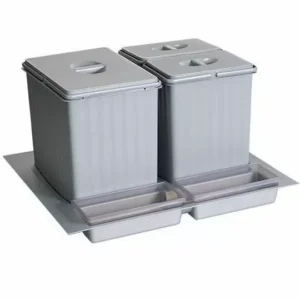 PULLBOY FLEX 600/ wys. 300/ 16+2x7,5 zestaw 3 pojemników do szuflady kuchennej, nadaje się pod zlewozmywak