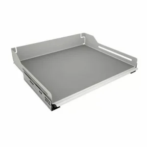 EXTENDO Libell 400 z prowadnicami/ biała wysuwana półka + listwa dystansowa