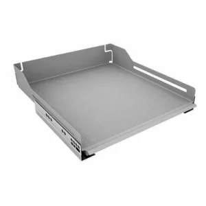 EXTENDO Libell 400 z prowadnicami/ szara wysuwana półka + listwa dystansowa