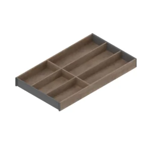 Ambia-Line wkład na sztućce do szuflady Lebrabox Blum ZC7S550BH3 Dąb Nebraska / szary 30x55