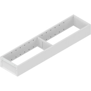 Ramki do szuflady AMBIA-LINE do Legrabox i Merivobox - biały / 10x45 cm