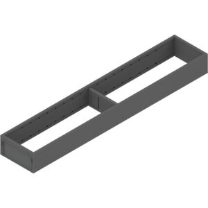 AMBIA-LINE ramki do szuflady standardowej, do LEGRABOX/MERIVOBOX, stal, dł.=550 mm, szerokość=100 mm+antracyt mat*P/U: 1