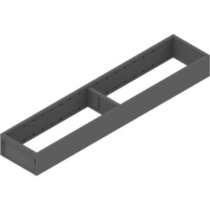 Ramki do szuflady AMBIA-LINE do Legrabox i Merivobox - antracyt / 10x50 cm