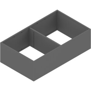 Ramki do szuflady z wysokim frontem AMBIA-LINE do Legrabox i Merivobox - antracyt / 21.8x40 cm