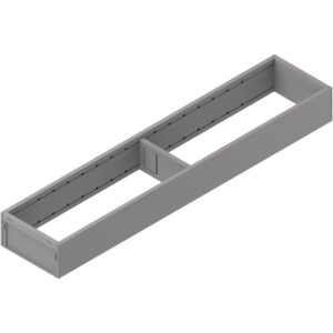 Ramki do szuflady AMBIA-LINE do Legrabox i Merivobox - szary / 10x50 cm