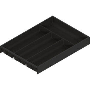 Wkład na sztućce AMBIA-LINE do Legrabox i Merivobox - czarny / 30x45 cm