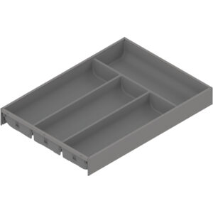 Wkład na sztućce AMBIA-LINE do Legrabox i Merivobox - szary indium / 30x45 cm