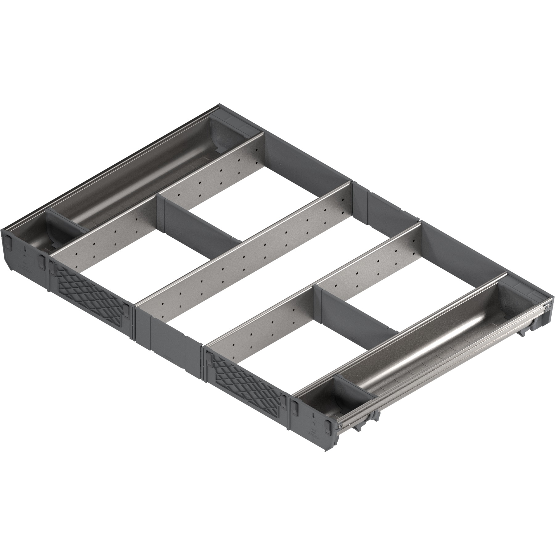 Wkład uniwersalny ORGA-LINE do Tandembox - inox / 80x50 cm