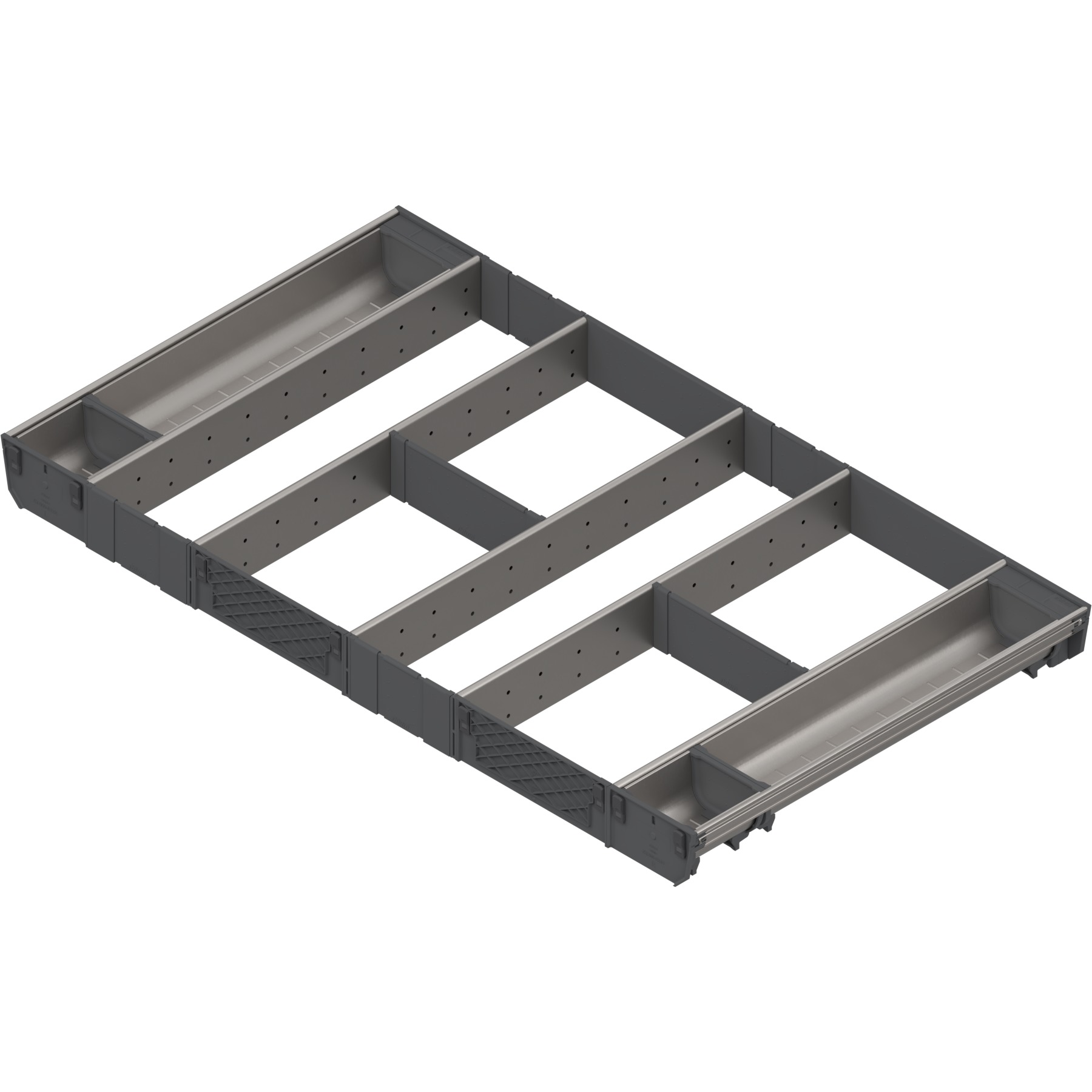 Wkład uniwersalny ORGA-LINE do Tandembox - inox / 90x50 cm