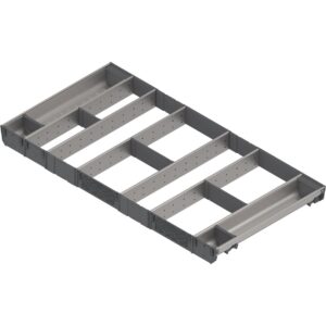 Wkład uniwersalny ORGA-LINE do Tandembox - inox / 100x50 cm