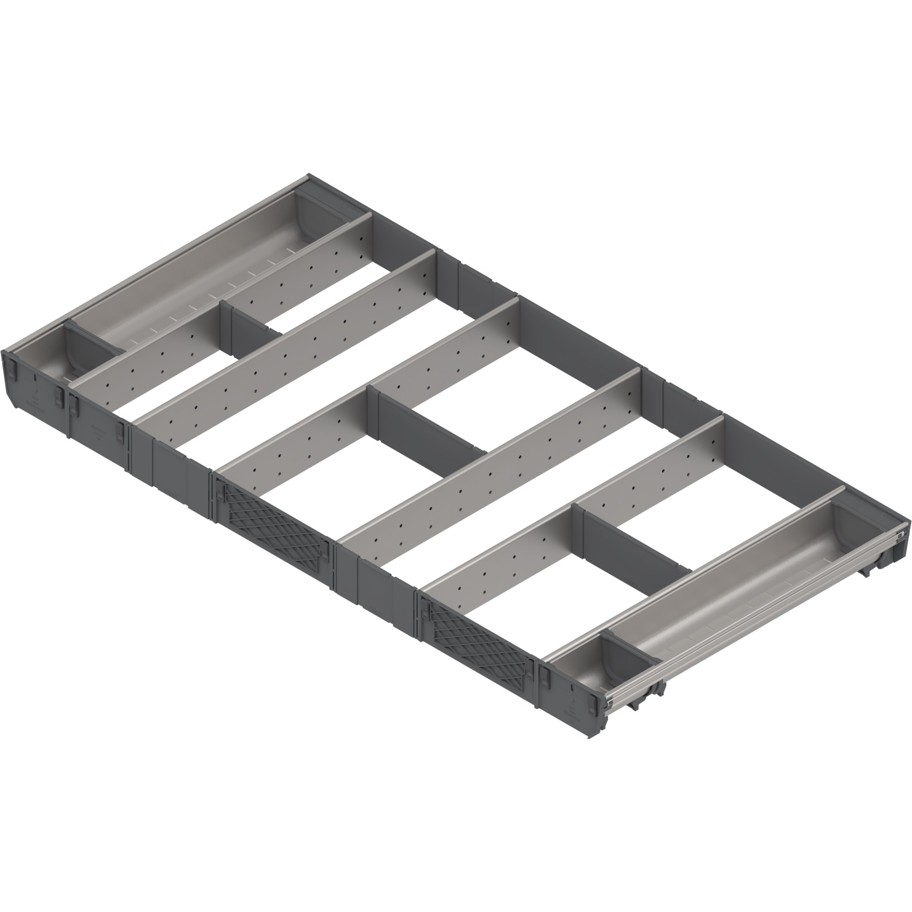 Wkład uniwersalny ORGA-LINE do Tandembox - inox / 100x50 cm