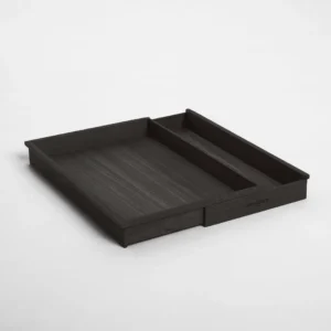 Wkład podstawowy bez organizera, rozsuwany 32-52 cm - CZARNY