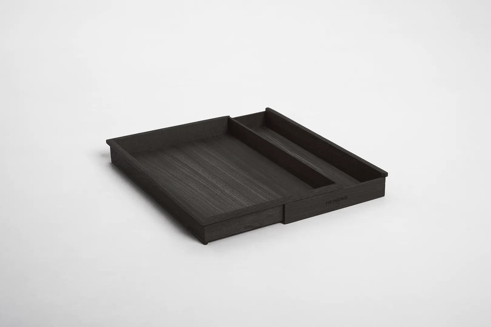 Wkład podstawowy bez organizera, rozsuwany 32-52 cm - CZARNY