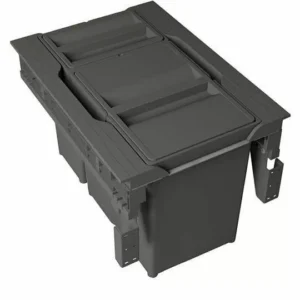 Kosz na śmieci CONCEPT 450/ wys. 496/ 2x29/ z prowadnicami Merivobox/ antracyt